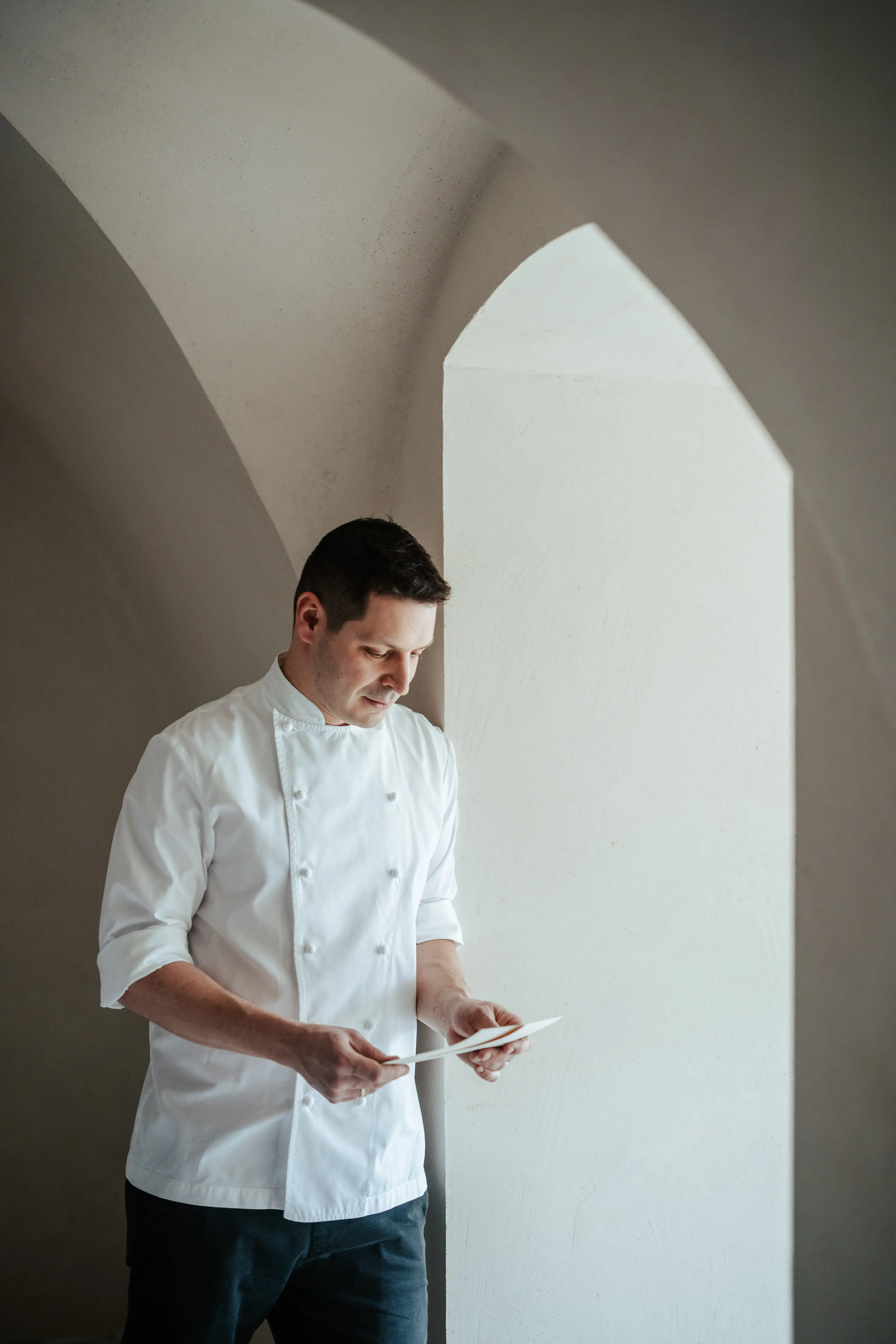 Portrait of Head Chef Joachim Jaud